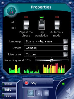 ECTACO Voice Translator Spanish -> Japanese 1.21.24 screenshot